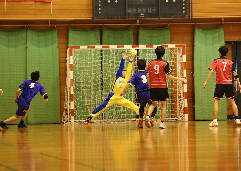 男子ハンドボール部 部活動 日本大学山形高等学校