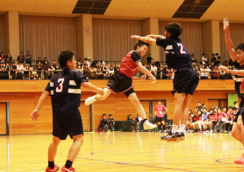 男子ハンドボール部 部活動 日本大学山形高等学校
