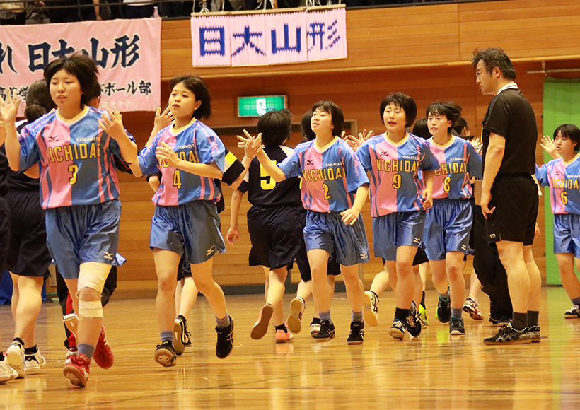 女子ハンドボール部 部活動 日本大学山形高等学校