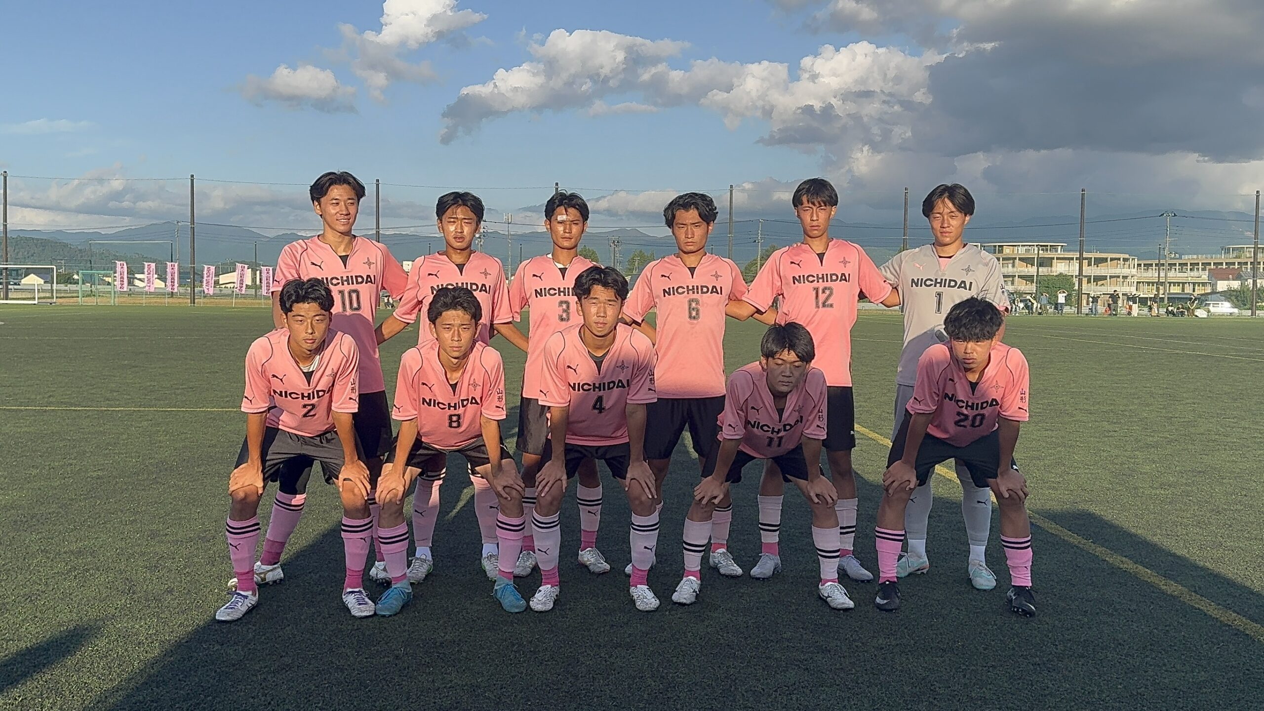 日大山形Aスターティングメンバー