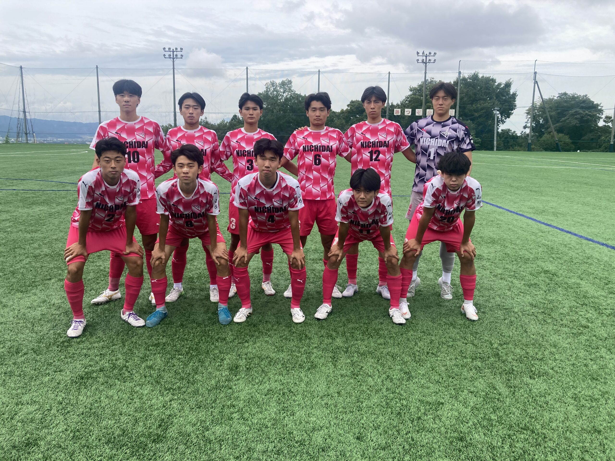 日大山形Aスターティングメンバー